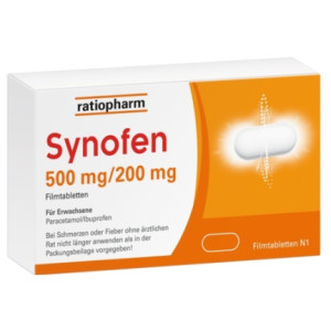 SYNOFEN 500 mg/200 mg Filmtabletten
