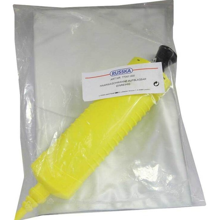 HAARWASCHWANNE aufblasbar zweireihig