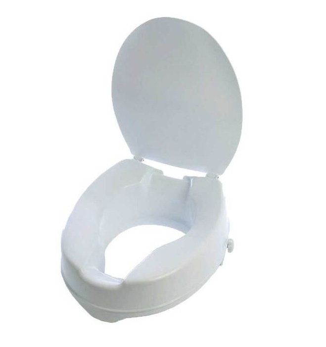 TOILETTENSITZERHÖHUNG 10 cm mit Deckel