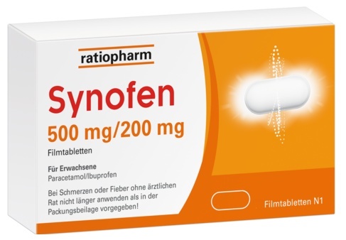 SYNOFEN 500 mg/200 mg Filmtabletten